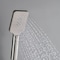 Kibi Cube 3 Settings ABS Handheld Shower Head - Brushed Nickel HS1002BN - alternate 6